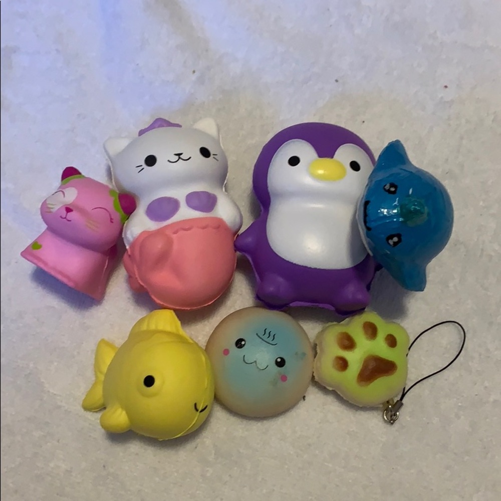 Bundle of mini animal squishies
